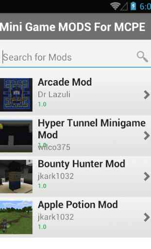 Mini Game MODS For MCPE 2