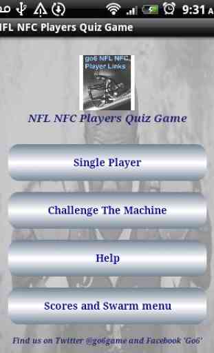 NFL NFC Players Quiz Game FREE 1