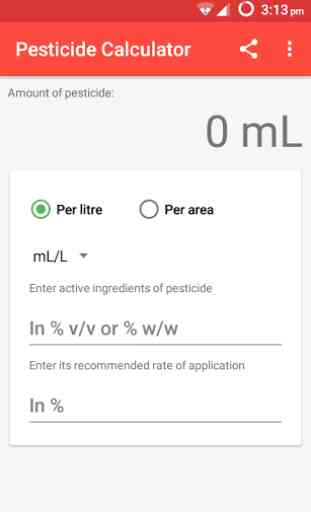 Pesticide Calculator 1
