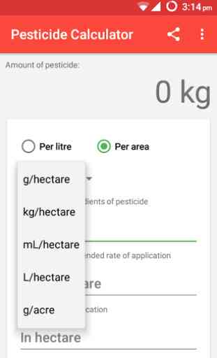 Pesticide Calculator 3