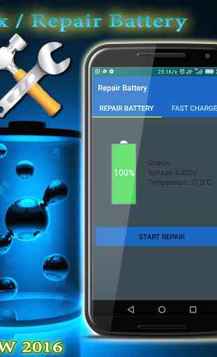 Repair Battery & Quick charge 1