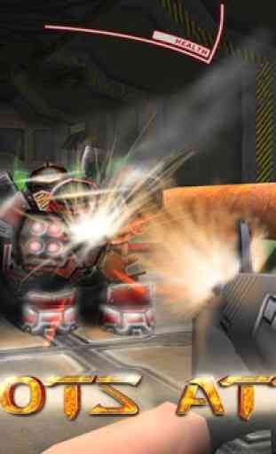 Robots Attack Shooter 3D Free 1