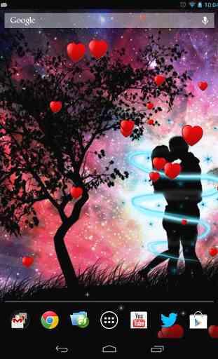 Romantic floating hearts LW 3