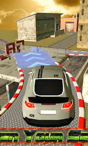 Roof Car Jumping Stunts 4
