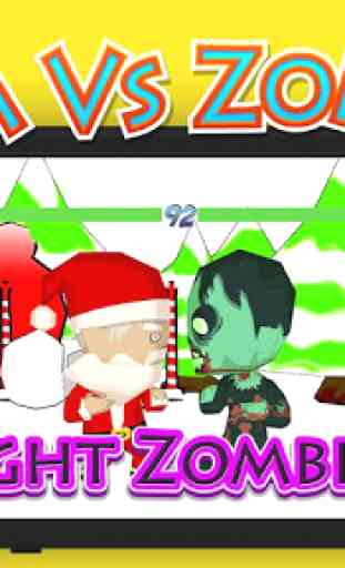 Santa Vs Zombies Fighting 3D 1