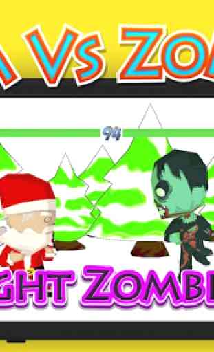 Santa Vs Zombies Fighting 3D 2
