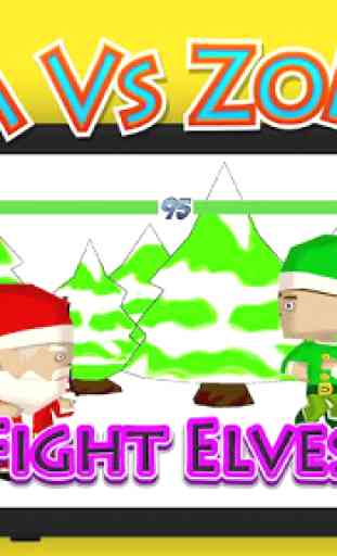 Santa Vs Zombies Fighting 3D 4