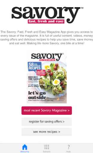 Savory Magazine by Stop & Shop 1
