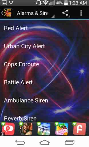 Sirens and Alarms Ringtones 4