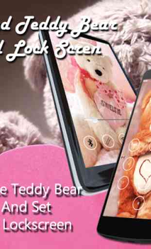 Teddy Bear Keypad lock Screen 1