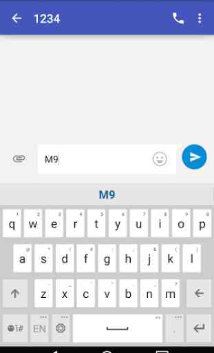 Theme M9 for LG Keyboard 1