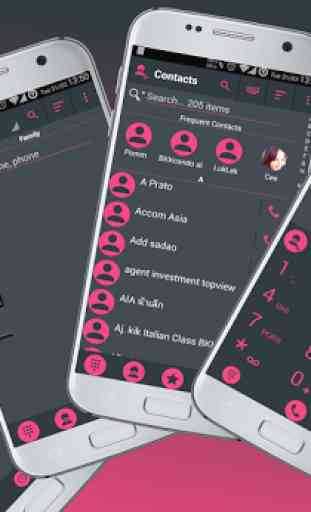 Theme x RocketDial DroidL Pink 1