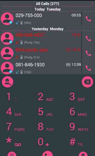 Theme x RocketDial DroidL Pink 3