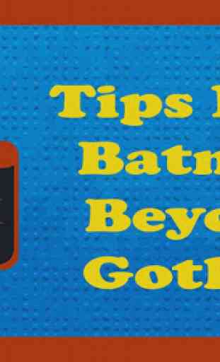 Tips Lego Batman Beyond Gotham 1