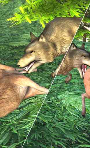 Wild Wolf Attack Adventure 3D 3