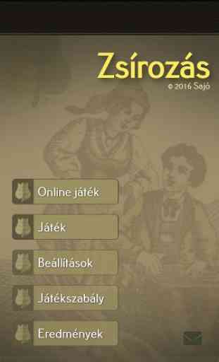 Zsirozas - Fat card game 1