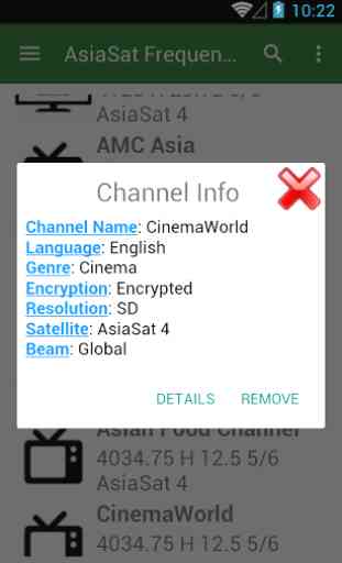 AsiaSat Frequency List 3