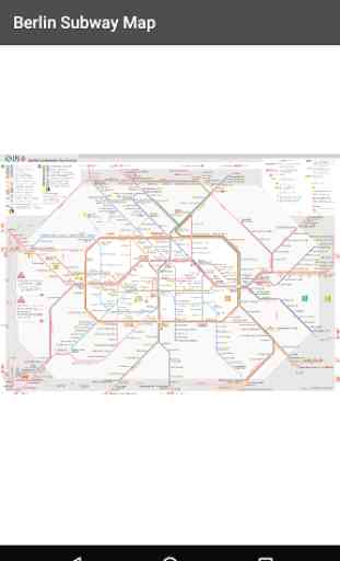 Berlin Subway Map (U Bahn etc) 1