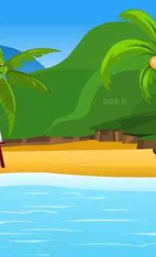 Coconut Tree Seashore Escape 3