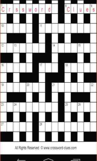 Crossword Clues Solver 1