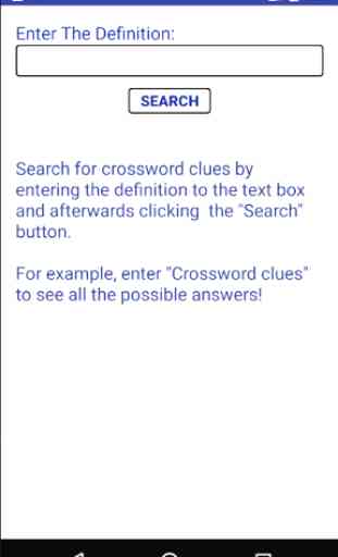 Crossword Clues Solver 2