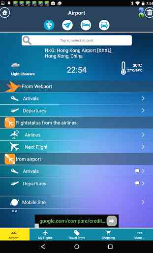 Hong Kong Airport+Flight Track 2