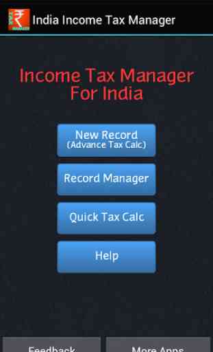 India Income Tax Manager 1