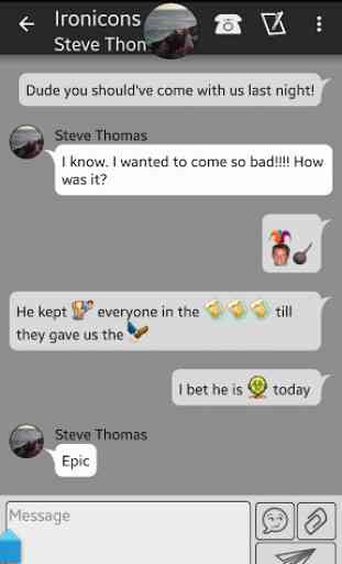 Ironicons Text Messaging 4