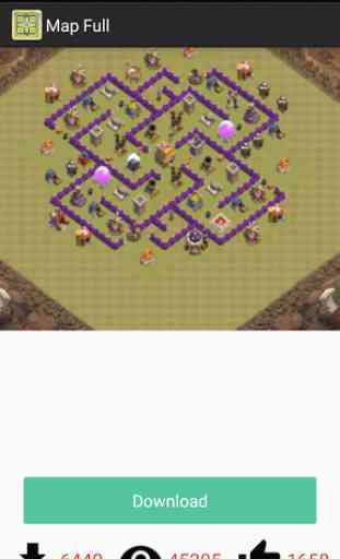 Map for Clash of Clan 3