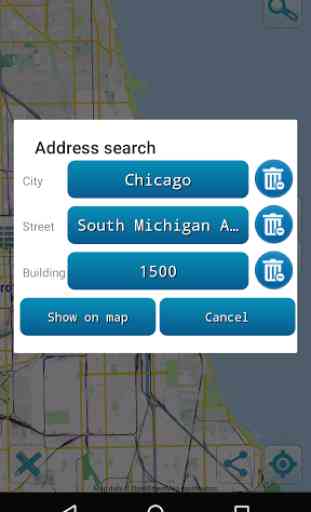 Map of Chicago offline 3