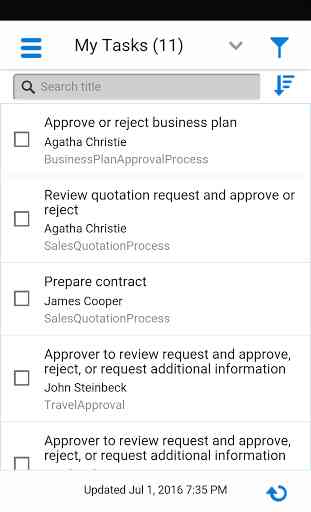Oracle Process Mobile 1