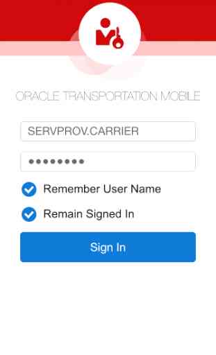 Oracle Transportation Mobile 1