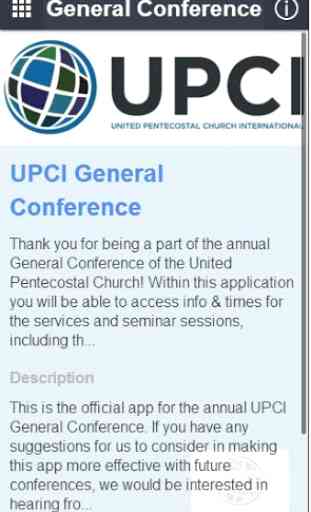 UPCI General Conference 2