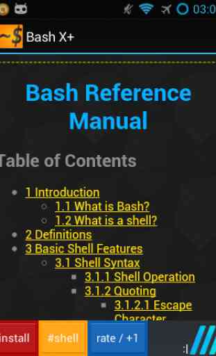 Bash Shell X+ 3