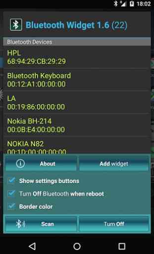 Bluetooth On/Off Widget 3