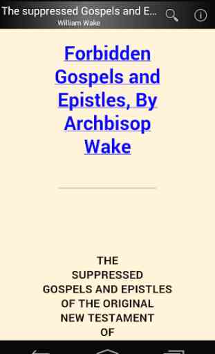Forbidden Gospels and Epistles 1