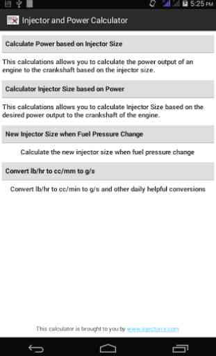 Fuel Injector Calculator 4