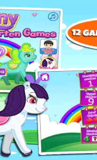 Fun Kindergarten Games: Pony 1