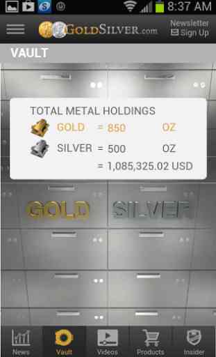 Gold Silver Vault 2
