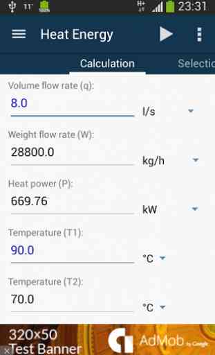 Heat Energy Calculator 1