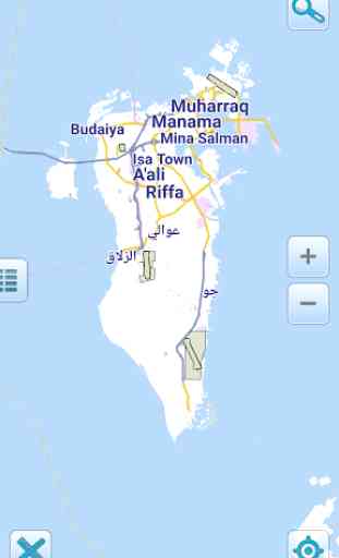 Map of Bahrain offline 1