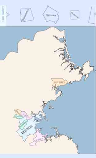 Massachusetts Map Puzzle 1