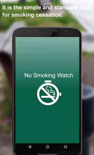 NoSmokingWatch-Decided version of non-smoking app! 1