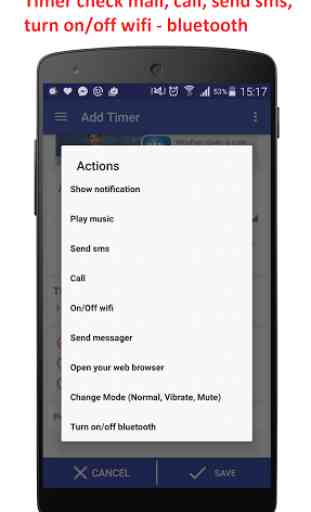 Phone Timer (Call, SMS, Wifi) 2