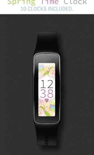 Spring Time Gear Fit Clock 4