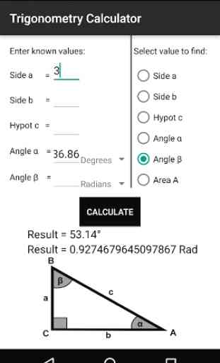 Trigonometry Calculator 2