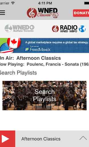 WNED Classical 94.5 2