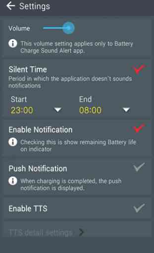 Battery charge sound alert 4