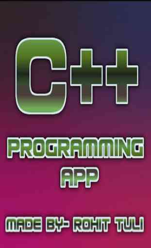 C++ Programming App 1