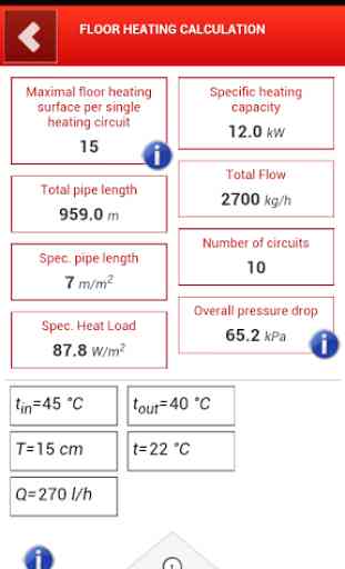 HERZ FBH - Floor Heating Calc 3